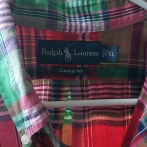 Polo button up short sleeved shirt